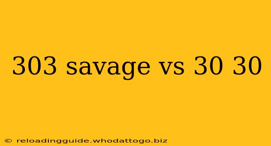 303 savage vs 30 30