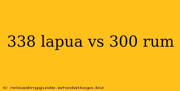 338 lapua vs 300 rum