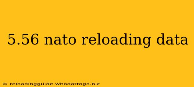 5.56 nato reloading data