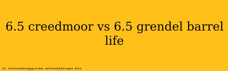 6.5 creedmoor vs 6.5 grendel barrel life