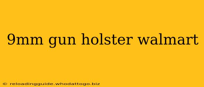 9mm gun holster walmart