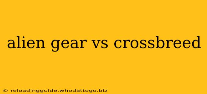 alien gear vs crossbreed