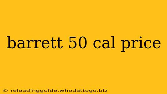 barrett 50 cal price