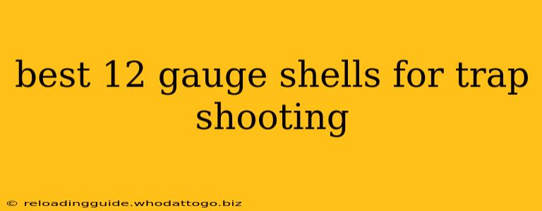 best 12 gauge shells for trap shooting