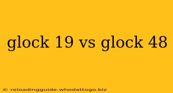 glock 19 vs glock 48