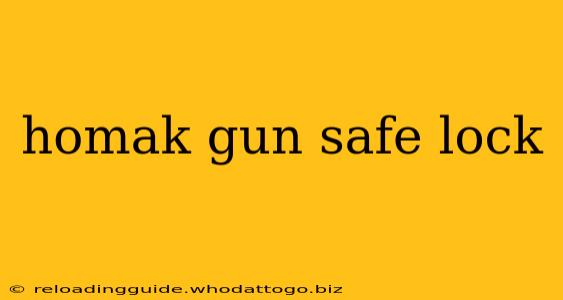 homak gun safe lock