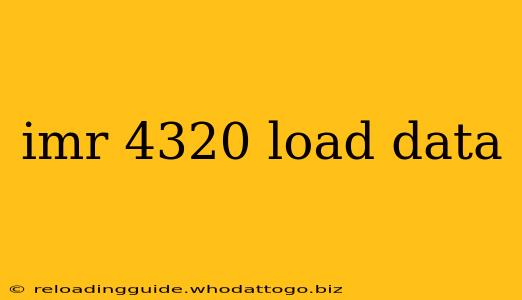 imr 4320 load data