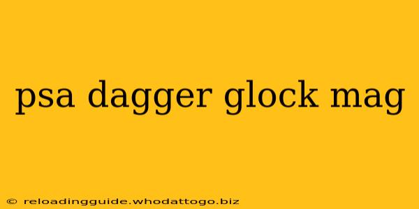 psa dagger glock mag