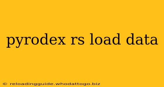 pyrodex rs load data