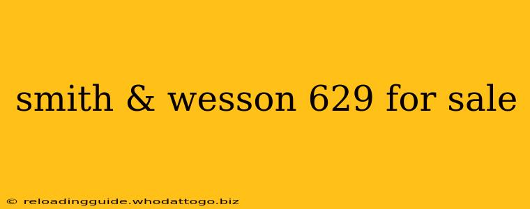 smith & wesson 629 for sale