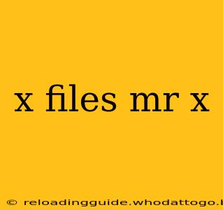 x files mr x